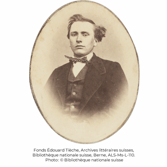 Le journal d'Édouard Tièche (photo) a été retranscrit fidèlement par Laurence Marti, historienne.